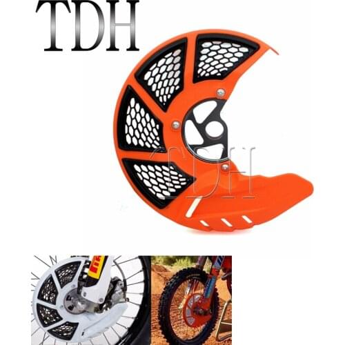 Motocross Orange Motorcycle Front Brake Disc Guard Cover For EXC/SX/SX-F/XC 125 150 200 250 300 450 530 For Yamaha YZ125/250