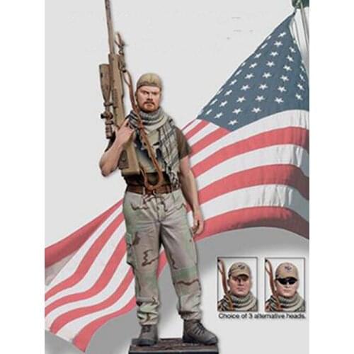 1/18 Scale Unpainted Assembly Resin Figure Kit