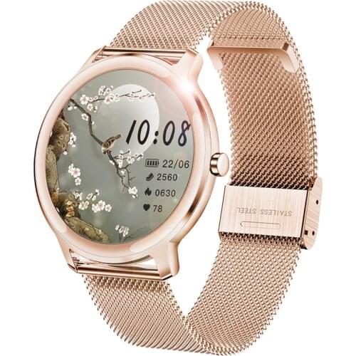 2021 New Smart Watch Women Physiological Heart Rate Monitoring Information Reminder For Android IOS Waterproof Ladies Smartwatch