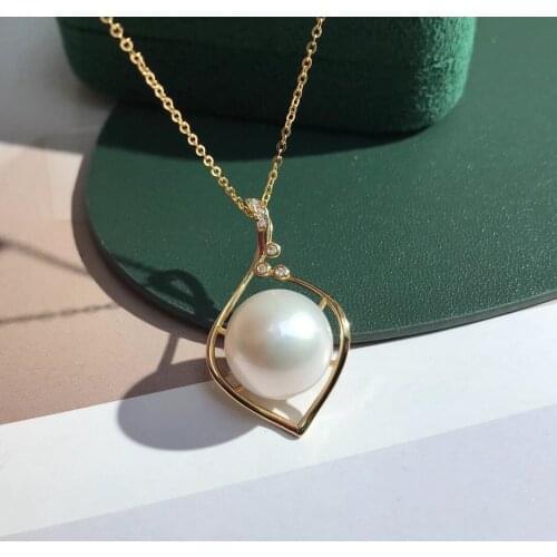 Fashion 925 Sterling Silver Pendant Mount Base Settings Mountings Findings Parts for Pearl Crystal Jade Agate Beads Stones