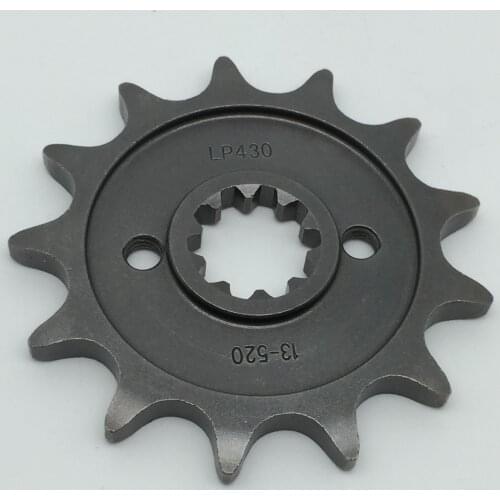 520 Chain 13T Motorcycle Front Sprocket gear pinion for Suzuki RM-Z250 GS250 GSX250 Katana GT250 GS300 Kawasaki KX250
