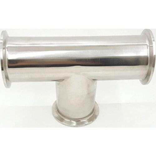 63mm to 38mm 1.5" Pipe OD 2.5" to 1.5" Tri Clamp Reducer SUS 316L Stainless Sanitary Pipe Fitting Homebrew