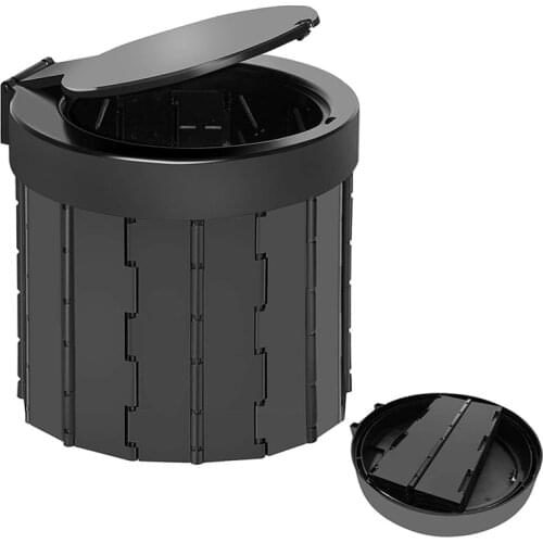 Portable Folding Toilet Travel Toilet Car Toilet Bucket Toilet Seat With Cover For Camping/Boat/Hiking/Beach