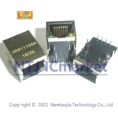 5 PCS HR911105A HR911105 Network Transformer LAN Transformer RJ45 Socket