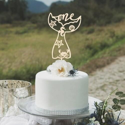 Mermaid tail cake topper, Mermaid Birthday Cake Topper, Mermaid cake topper,Personalised birthday cake topper