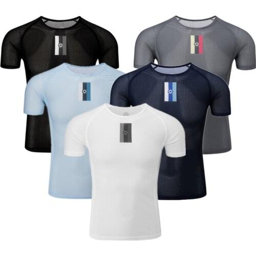 Concise more Color Cycling Base Layer Air Mesh Bike Clothes Summer Lightweight Primera Capa Hombre Cycling underwear men