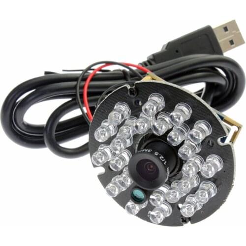 1.0megapixel Linux Android OV9712 color cmos IR usb camera module with IR CUT&LED board for atm machines