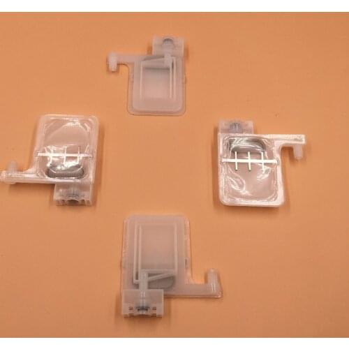 10pcs white big ink damper for Epson DX5 print head damper with square connector