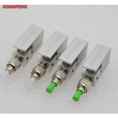 10PCS New Hot Optic Fiber Connector FC Square Bare Adapter Flange Temporary OTDR test Coupler Special Wholesale