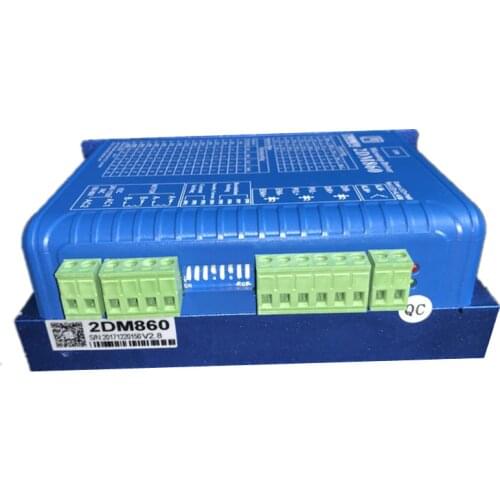 2DM860 NEMA23 NEMA34 2 phase stepper motor driver 32bit DSP AC60V 1.8-7.0A JMC replace leadshine DM860