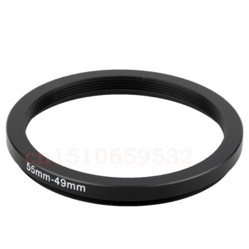 55mm to 49mm 55-49 Lens Stepping Step Up Gown Filter Ring Adapter