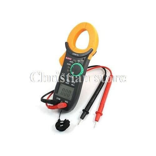 Voltage Current Resistance Digital Clamp Multimeter 3266TB w Handheld Bag