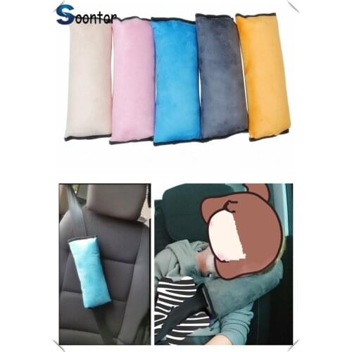 Car baby child seat belt pillow Universal shoulder strap for Chevrolet WTCC Sequel Nubira Monte Kodiak Epica
