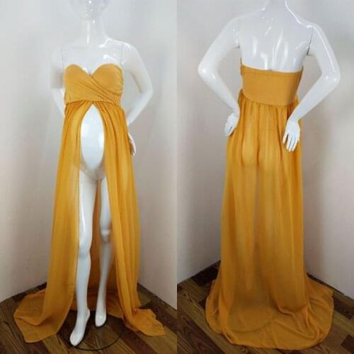 Long Pregnancy Dress Photography Vestidos Maternity Photography Props Clothes For Pregnant Maternity Dresses For Photo Shoot