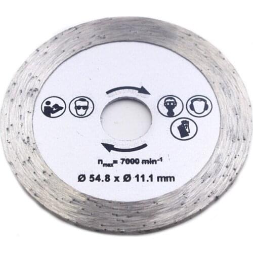 For wood metal granite marble tile brick disc for protable/DIY cutting tools electrical chain 54.8MM Diamonds circular saw