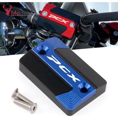 For Honda PCX 125 150 2018 2019 pcx125 pcx150 Accessories Motorcycle Parts CNC Aluminum Front Brake Fluid Reservoir Cap Cover