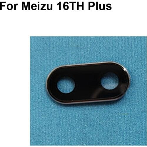 For Meizu 16Th Plus Rear Back Camera Glass Lens +Camera Cover Circle Parts Replacement test good For Meizu 16 Th Plus