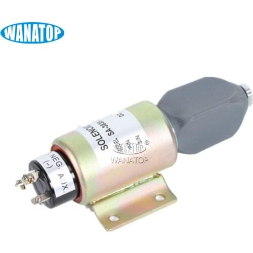 24V electric solenoid 2003-24E7U1B1S2A 2001-24E2U1B1S1A 2370-24ESU1B5S SA-3838-24 for 6BT 5.9L diesel engine