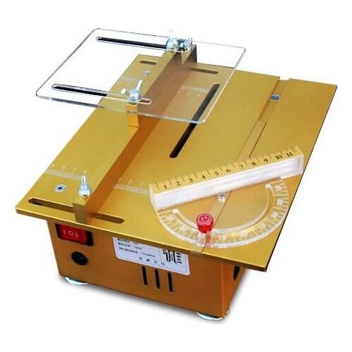 Mini Table Saw Portable DIY Wood Cutting Machine Woodworking Grinder Polisher