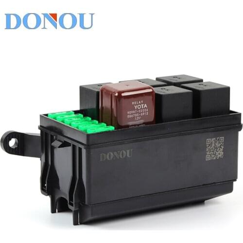 The No. 12V24VLED spot light refitting control of the No. 6 line with relay line protection box of automobile circuit fuse box