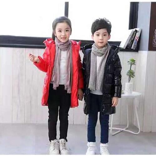 New Arrival Girls Boys Coats Fashion White Duck Down Outwear Kids Girls Parkas Warm Casual Down Outerwear Children Girl Boy Wear