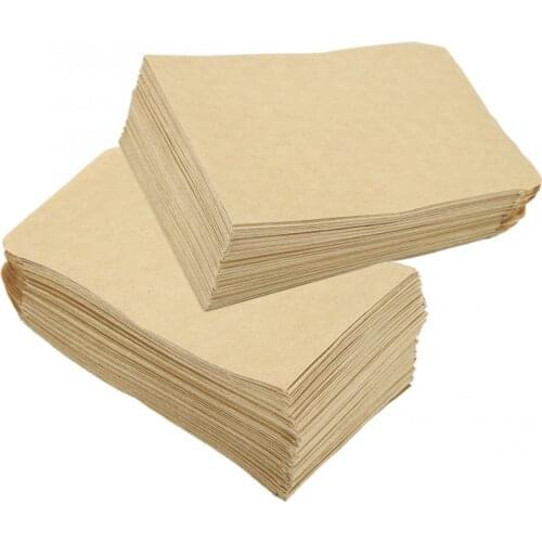 100pcs Kraft Paper Bags Corns Wheat Rice Seeds Packaging Powerful Bag Envelop Style Kraft Bags