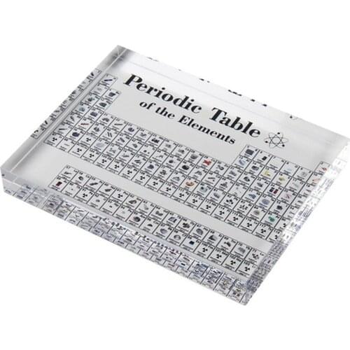 Periodic Table of Elements Periodic Table Display With Real Elements Kids Teaching Teachers Day Gifts Periodic Table Acrylic