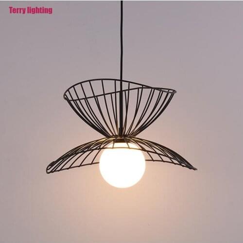 Nordic style industrial chandelier bedroom attic Iron Chandelier kitchen household lighting hanging lamps decorative lighting