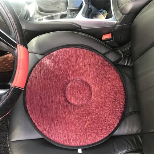 YR Modern 360 Degree Revolving Rotating Car Seat Cushion Creative Office Chair Pad Mobility Aid Chair Mats In 40 Cm
