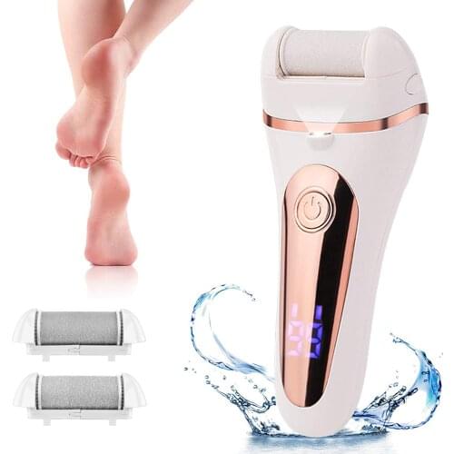 Callus Remover for Feet-Rechargeable Electric Callus Remover Kit, Professional 10 in 1 Foot File Pedicure Hard Cracked Dry Skin