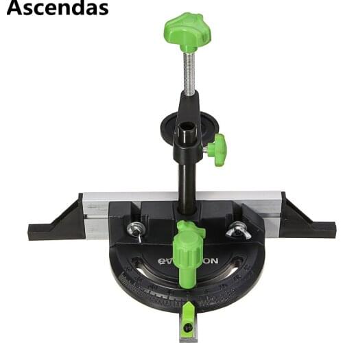 Woodworking DIY Carpenter Tool Accessories Miter Gauge Kit With Adjustable Flip Stop Angle Table Saw Pusher TP-110