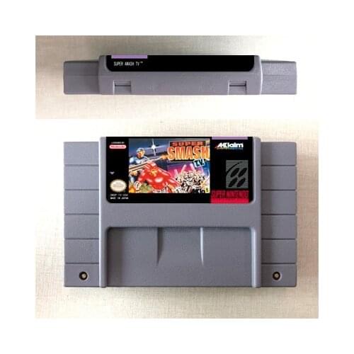 Super Smash TV - Action Game Card US Version English Language