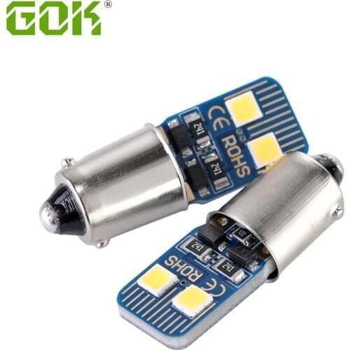 BA9S T4W LED Car Light Bulb T2W T3W H5W Interior Car LED License Plate Light 4 LED BA9S 3030 SMD DC12V 12913 12910 12929