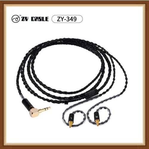 Fanmusic ZY-349/ZY-350/ZY-351/ZY-352 Handmade Wire IE40 pro Headphone Cable Upgrade Line