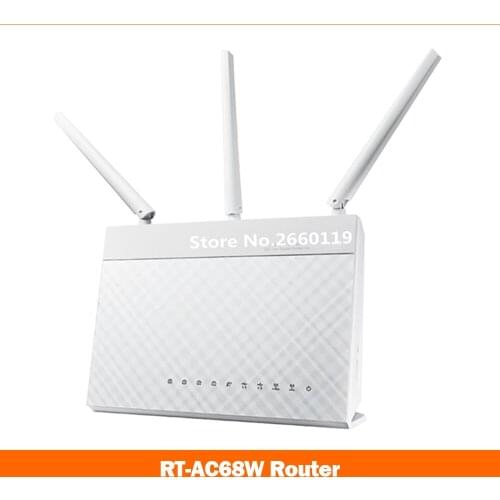 High quality For RT-AC68W Wireless-AC1900 Dual Band Gigabit Router working well
