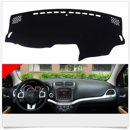 Interior Dashboard Carpet Photophobism Protective Pad Mat For Dodge JCUV 2013-2015