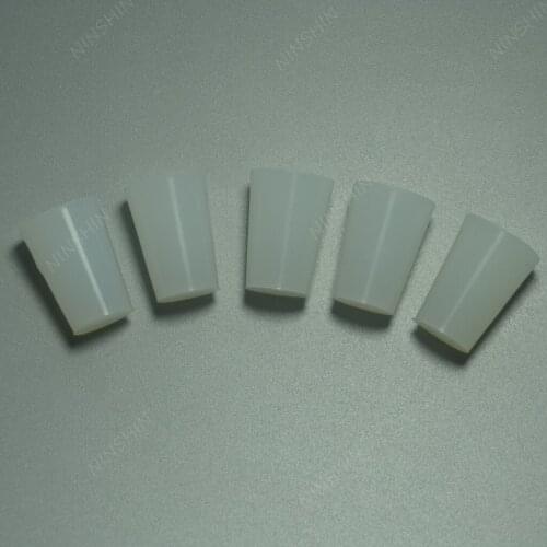 00# Silicone Plug with Hole for Airlock Valve Bubbler Brew Wine Food Grade Silicone Rubber Stopper,Lab Silicon Stopper,5PCS/LOT