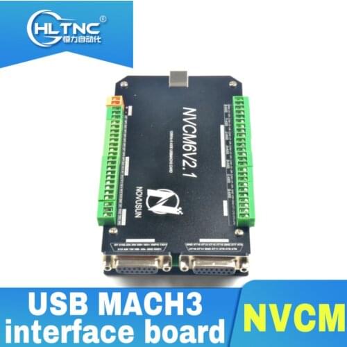 2021 New USB MACH3 interface board 3-axis 4-axis 5-axis 6-axis control MACH3 NVCM supports hand pulse