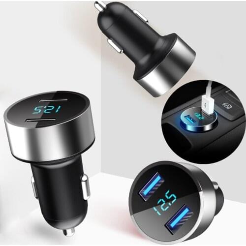 3.1 A dual USB car charger for Dodge Caliber Journey ram durango Charger Stratus Avenger Nitro Viper Challenger