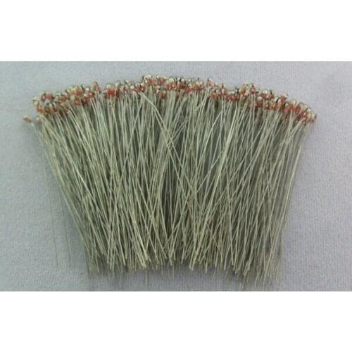 Fast Free Ship 100pcs Custom head size 1.8mm 100K 1% 3950 Single-ended glass sealed thermistor