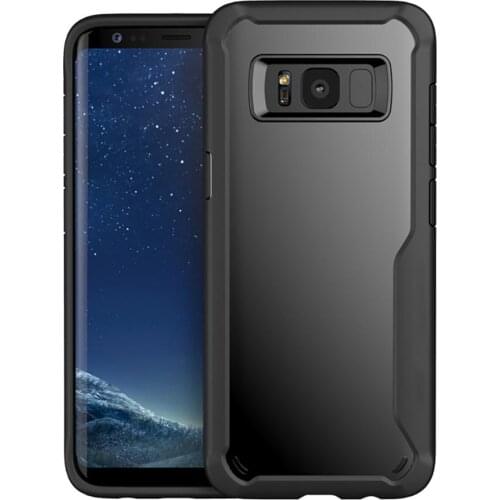 For Samsung Galaxy S8 case Samsung S8 case S8 plus cover Acrylic transparent back cover case for Galaxy S8 S 8 plus Cover