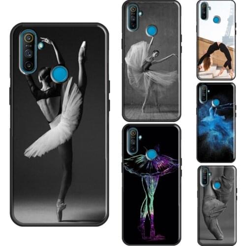 Ballet Dancer For Realme 8 Pro 6 7 Q3 Pro GT C21 C15 C3 Phone Case For OnePlus 9 Pro 8 Nord 7T 8T Cover