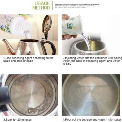 Citric Acid Pure Food Grade Discaler Pills Discaling For Household Appliances Descaling Agent Kitchen Accessories PI669