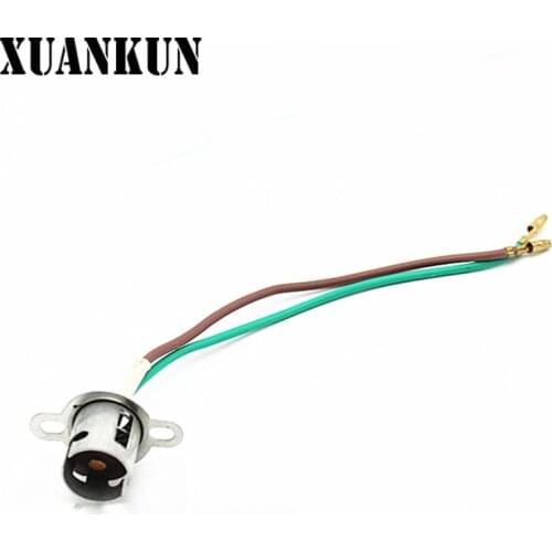 XUANKUN Electric Vehicle Motorcycle Fittings Steering Lamp Holder Lamp Holder Socket Turning Lamp Holder