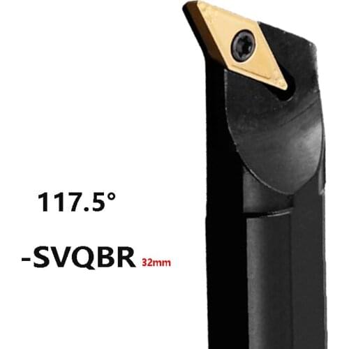 BEYOND 32mm SVQBR SVQBL Turning Tool Holder S32T-SVQBR16 S32T-SVQBL16 Lathe Cutter Shank use Carbide Inserts VBMT16 Boring Bar