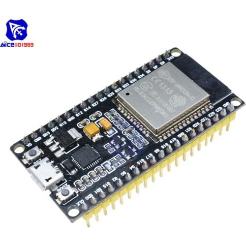 ESP32 ESP-32 Development Board Wireless WiFi Bluetooth Dual Core CP2102 Antenna RF Power Low Noise Amplifier Filters Module