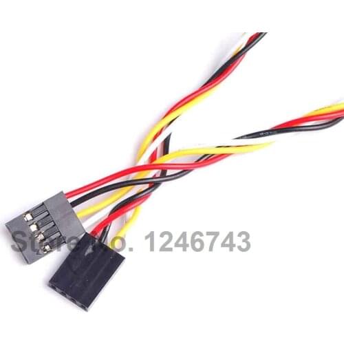 20PCS/LOT 4 Pin 4P F/F Jumper Wire 200mm Female To Female Dupont Cable