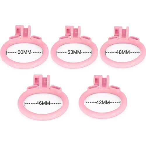 For Mamba Cock Cage Accessories Ring Penis Sleeve Ring Base Ring For Mamba Cage Plastic Chastity Device Penis Rings