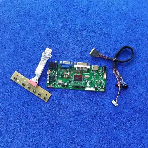 HDMI-compatible VGA DVI Kit LCD monitor drive board LVDS 40-Pin 1366*768 MNT68676 WLED 60Hz For LTN156AT23/LTN156AT24/LTN156AT26