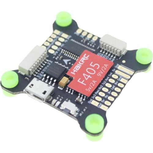 HAKRC F405 V3 Flight Controller integrated OSD Dual BEC 5V/2A 9V/1.5A 3-9S MPU6000 for RC Racer DIY Racer Drone FPV Accessories